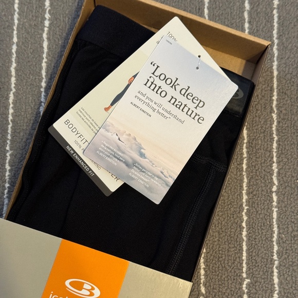 Icebreaker - Women's 260 Tech Base Layer Leggings, 100% Merino Wool, Brand New! - Picture 3 of 3